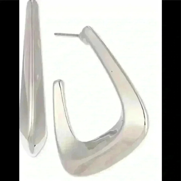 Charter Club New Square Medium Hoop Earrings - Picture 1 of 3
